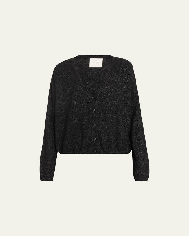 The Abby Cashmere Sparkle Cardigan